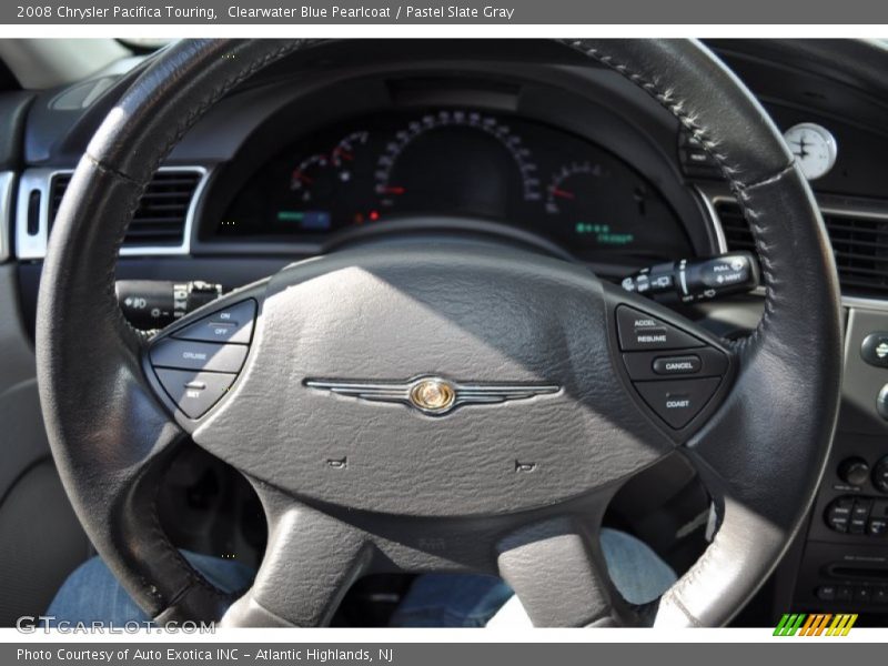 Clearwater Blue Pearlcoat / Pastel Slate Gray 2008 Chrysler Pacifica Touring