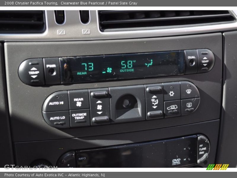 Clearwater Blue Pearlcoat / Pastel Slate Gray 2008 Chrysler Pacifica Touring
