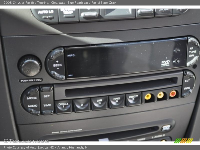 Clearwater Blue Pearlcoat / Pastel Slate Gray 2008 Chrysler Pacifica Touring