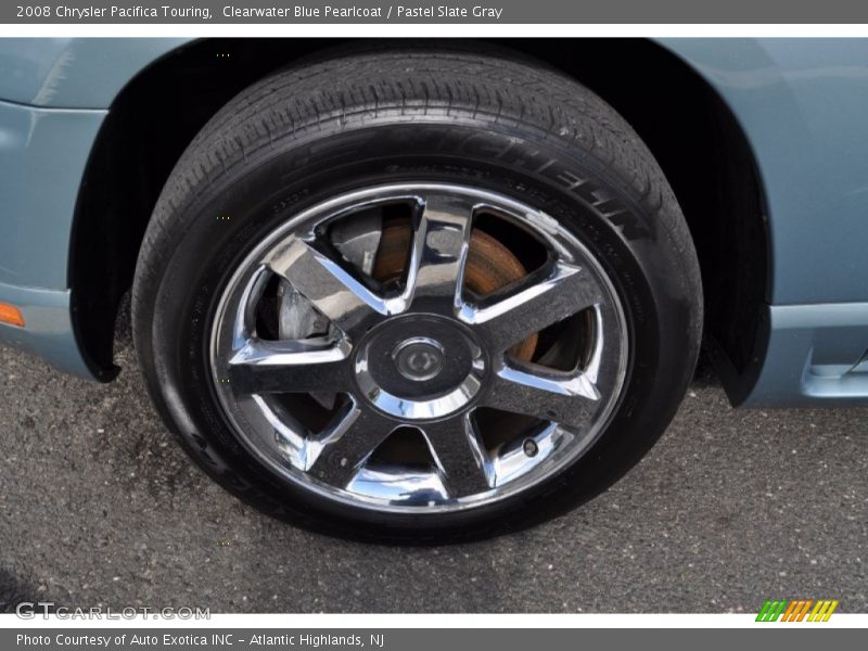 Clearwater Blue Pearlcoat / Pastel Slate Gray 2008 Chrysler Pacifica Touring
