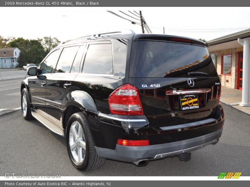 Black / Black 2009 Mercedes-Benz GL 450 4Matic