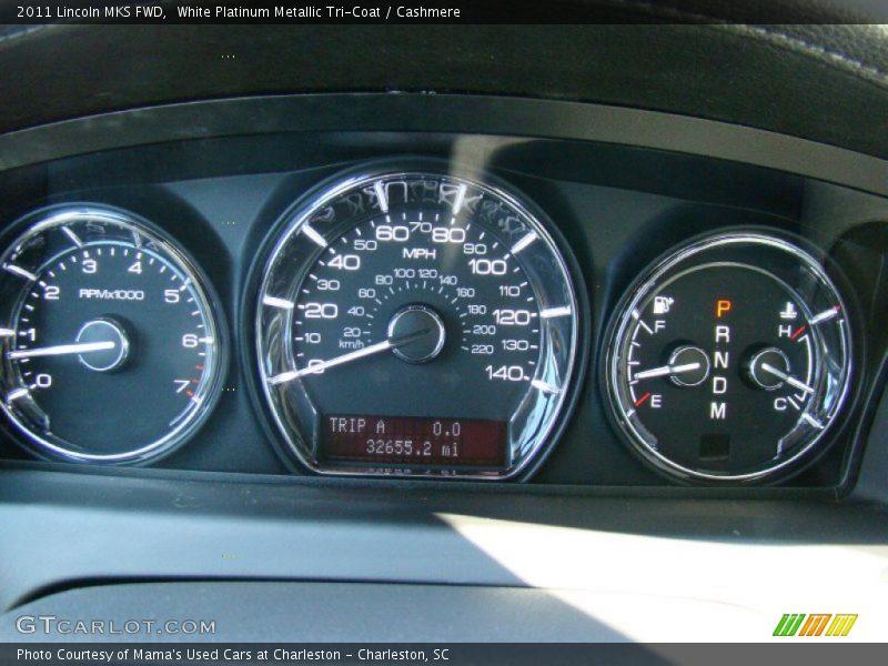  2011 MKS FWD FWD Gauges