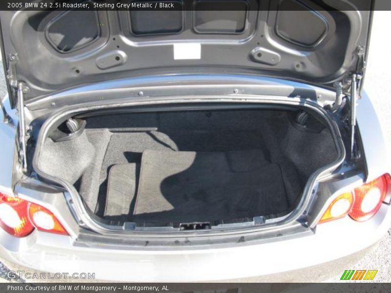 Sterling Grey Metallic / Black 2005 BMW Z4 2.5i Roadster