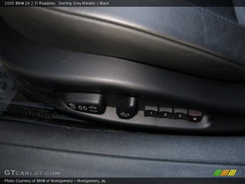Sterling Grey Metallic / Black 2005 BMW Z4 2.5i Roadster