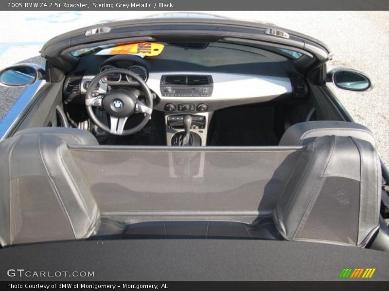 Sterling Grey Metallic / Black 2005 BMW Z4 2.5i Roadster