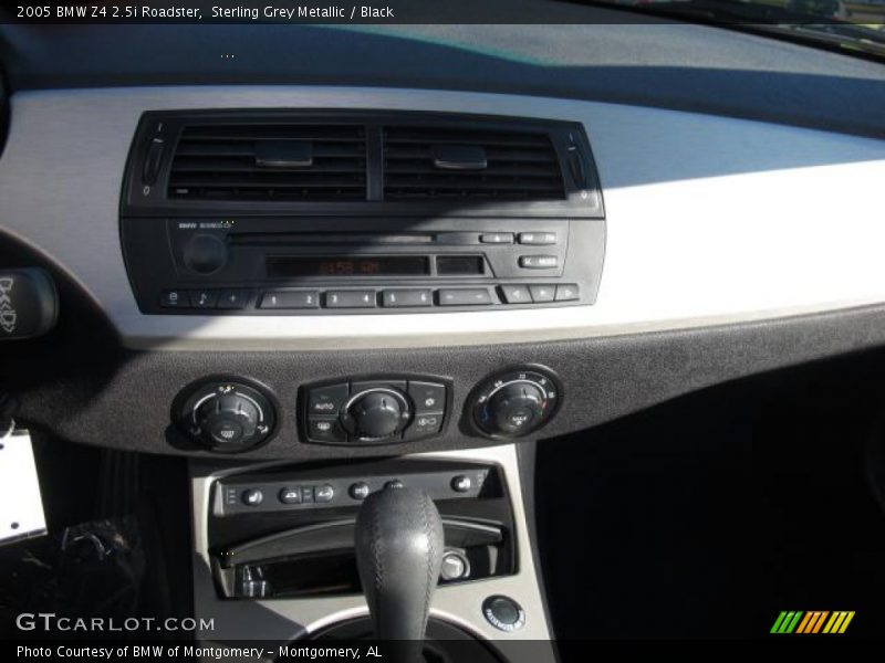 Sterling Grey Metallic / Black 2005 BMW Z4 2.5i Roadster