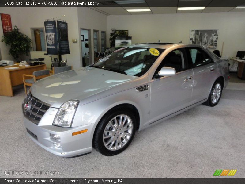 Radiant Silver / Ebony 2009 Cadillac STS 4 V6 AWD