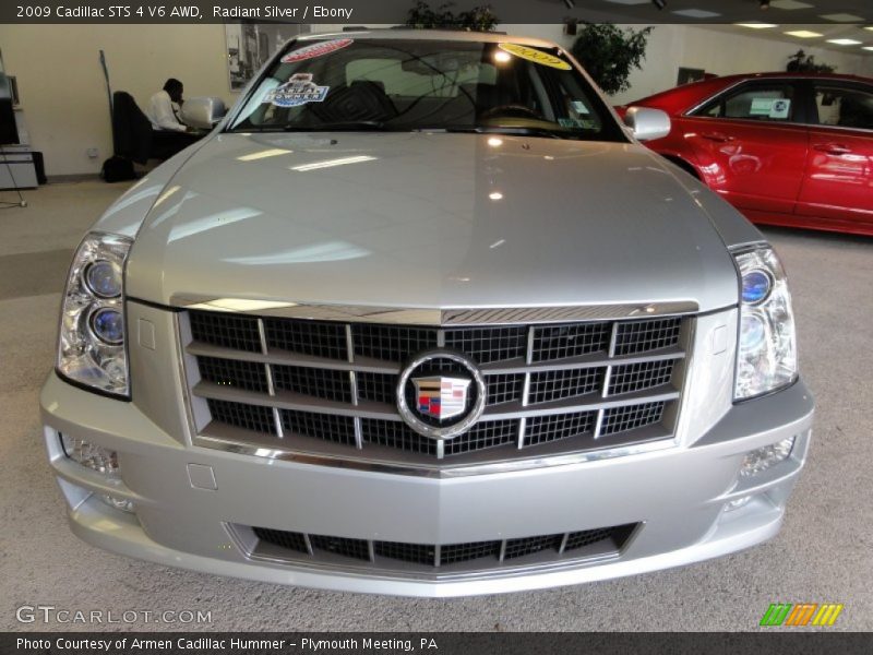 Radiant Silver / Ebony 2009 Cadillac STS 4 V6 AWD