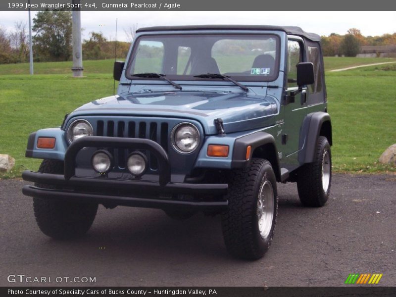 Gunmetal Pearlcoat / Agate 1999 Jeep Wrangler Sport 4x4