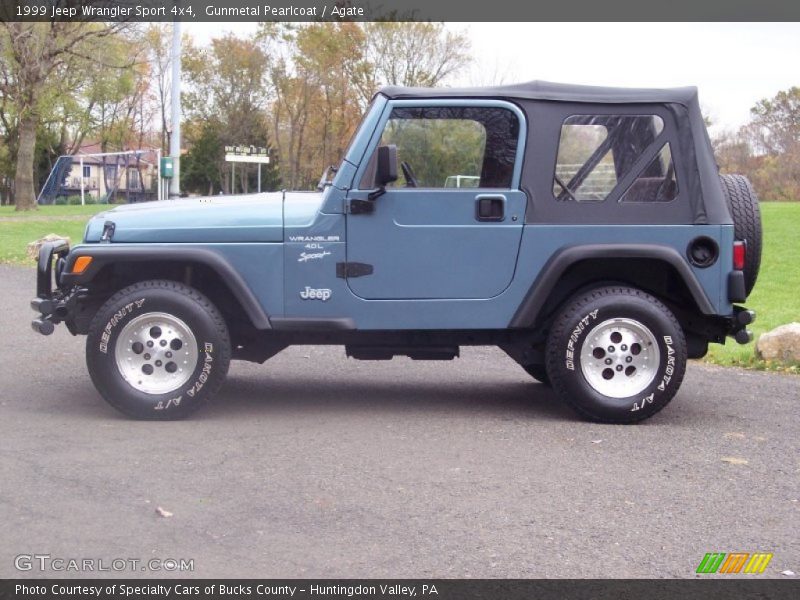 Gunmetal Pearlcoat / Agate 1999 Jeep Wrangler Sport 4x4