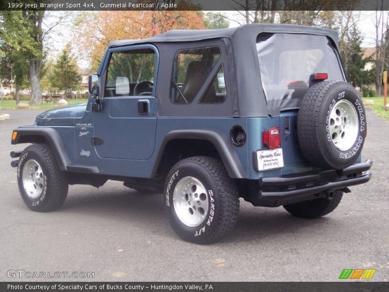 Gunmetal Pearlcoat / Agate 1999 Jeep Wrangler Sport 4x4