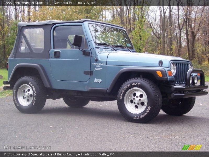 Gunmetal Pearlcoat / Agate 1999 Jeep Wrangler Sport 4x4