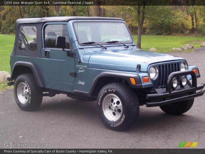 Gunmetal Pearlcoat / Agate 1999 Jeep Wrangler Sport 4x4