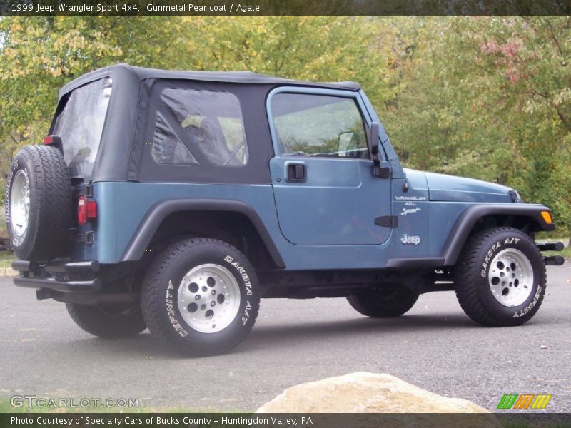 Gunmetal Pearlcoat / Agate 1999 Jeep Wrangler Sport 4x4