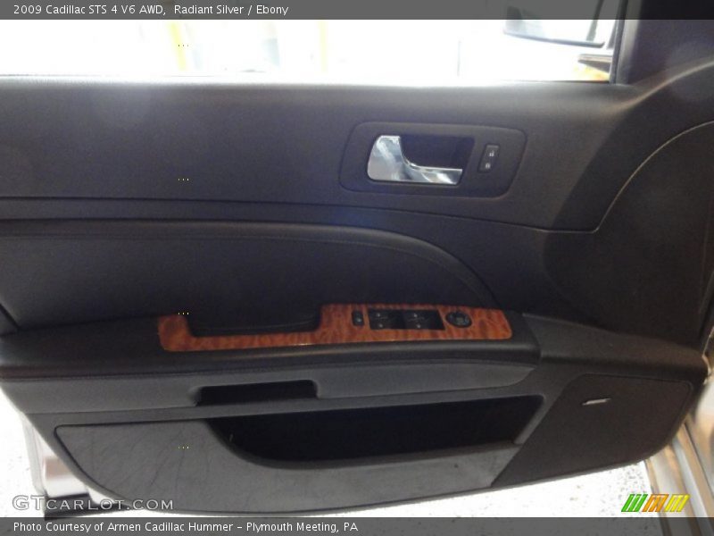 Radiant Silver / Ebony 2009 Cadillac STS 4 V6 AWD