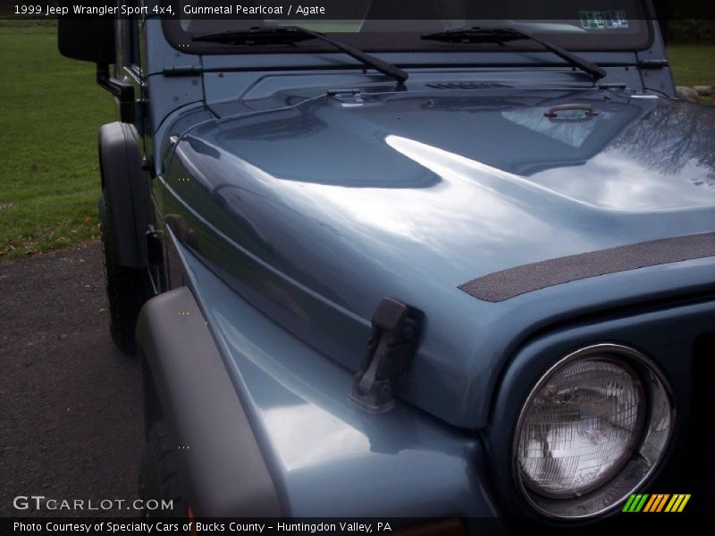 Gunmetal Pearlcoat / Agate 1999 Jeep Wrangler Sport 4x4