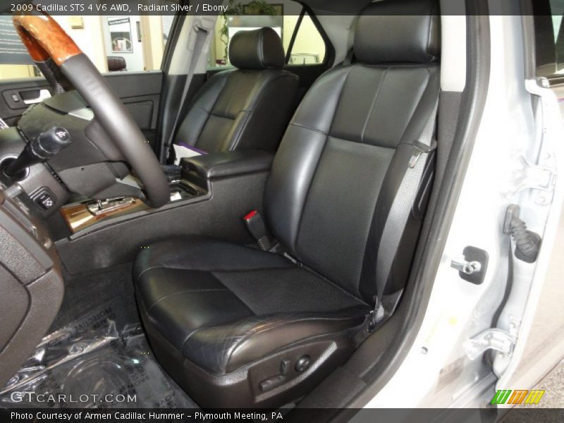 Radiant Silver / Ebony 2009 Cadillac STS 4 V6 AWD