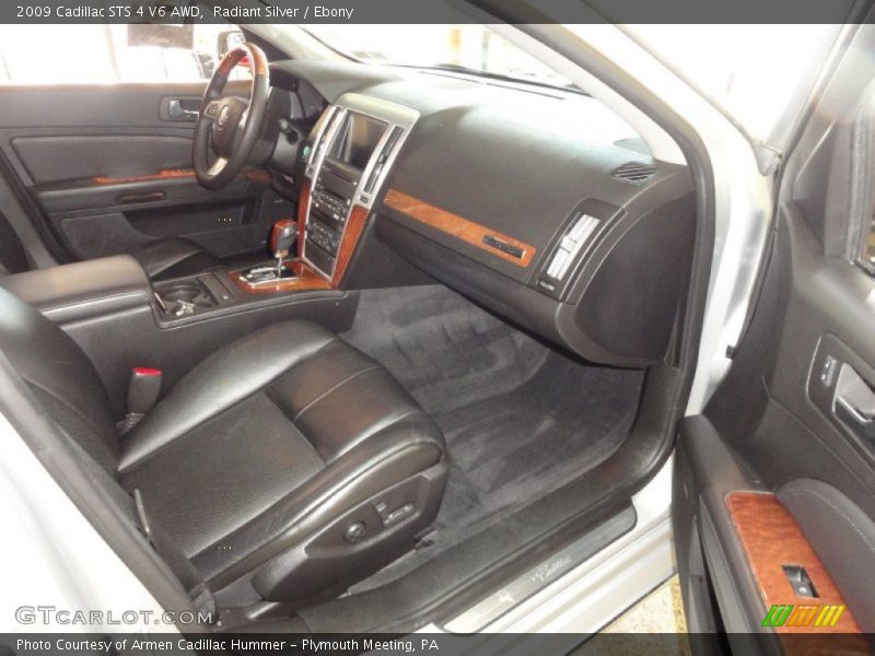 Radiant Silver / Ebony 2009 Cadillac STS 4 V6 AWD