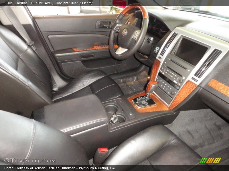 Radiant Silver / Ebony 2009 Cadillac STS 4 V6 AWD