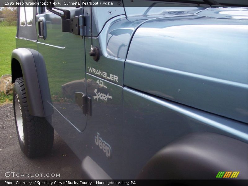 Gunmetal Pearlcoat / Agate 1999 Jeep Wrangler Sport 4x4