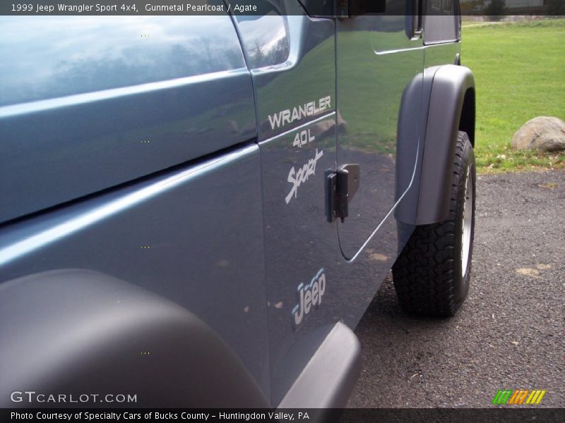 Gunmetal Pearlcoat / Agate 1999 Jeep Wrangler Sport 4x4
