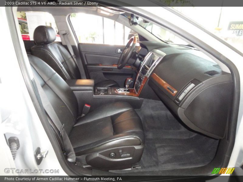 Radiant Silver / Ebony 2009 Cadillac STS 4 V6 AWD