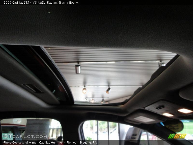 Radiant Silver / Ebony 2009 Cadillac STS 4 V6 AWD