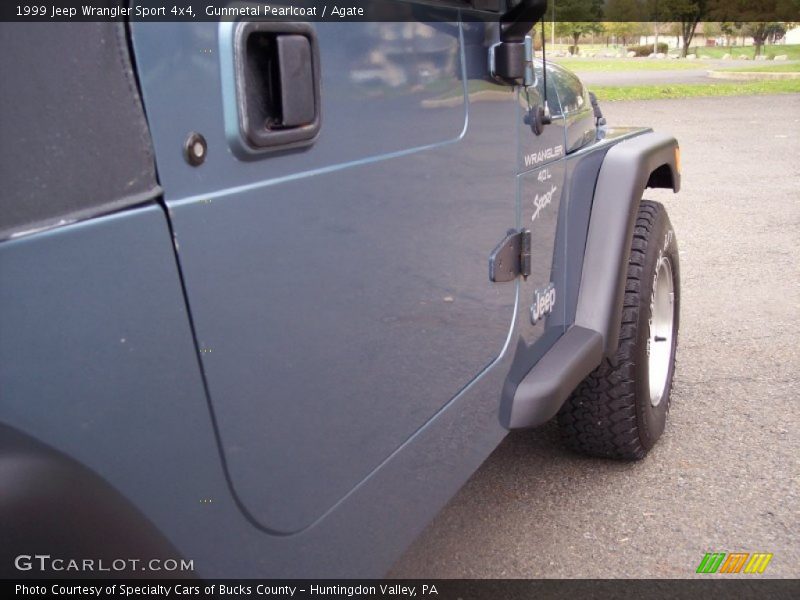 Gunmetal Pearlcoat / Agate 1999 Jeep Wrangler Sport 4x4