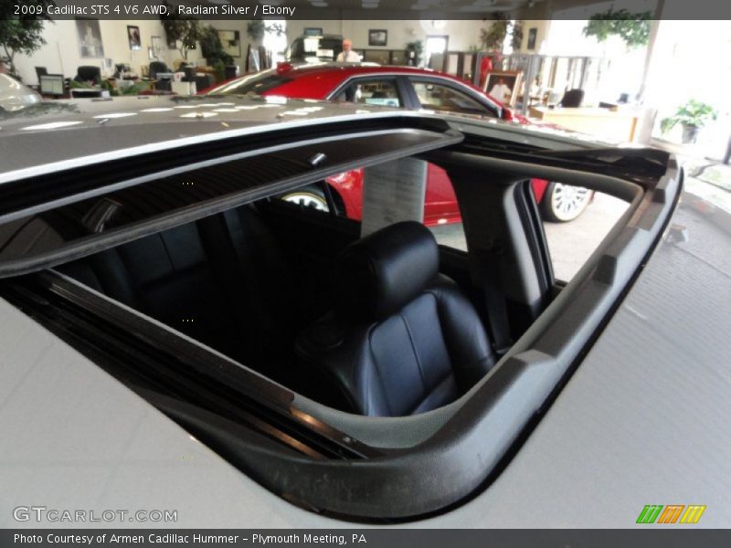 Radiant Silver / Ebony 2009 Cadillac STS 4 V6 AWD