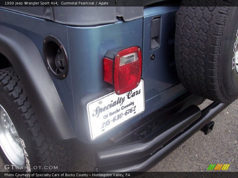 Gunmetal Pearlcoat / Agate 1999 Jeep Wrangler Sport 4x4
