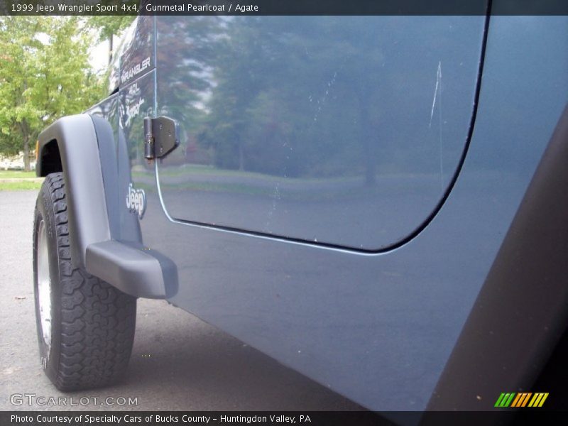Gunmetal Pearlcoat / Agate 1999 Jeep Wrangler Sport 4x4