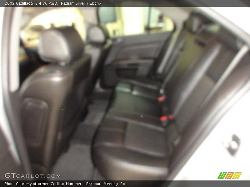 Radiant Silver / Ebony 2009 Cadillac STS 4 V6 AWD