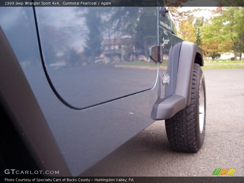 Gunmetal Pearlcoat / Agate 1999 Jeep Wrangler Sport 4x4