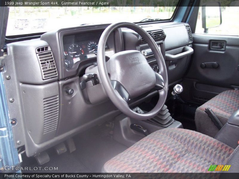 Gunmetal Pearlcoat / Agate 1999 Jeep Wrangler Sport 4x4