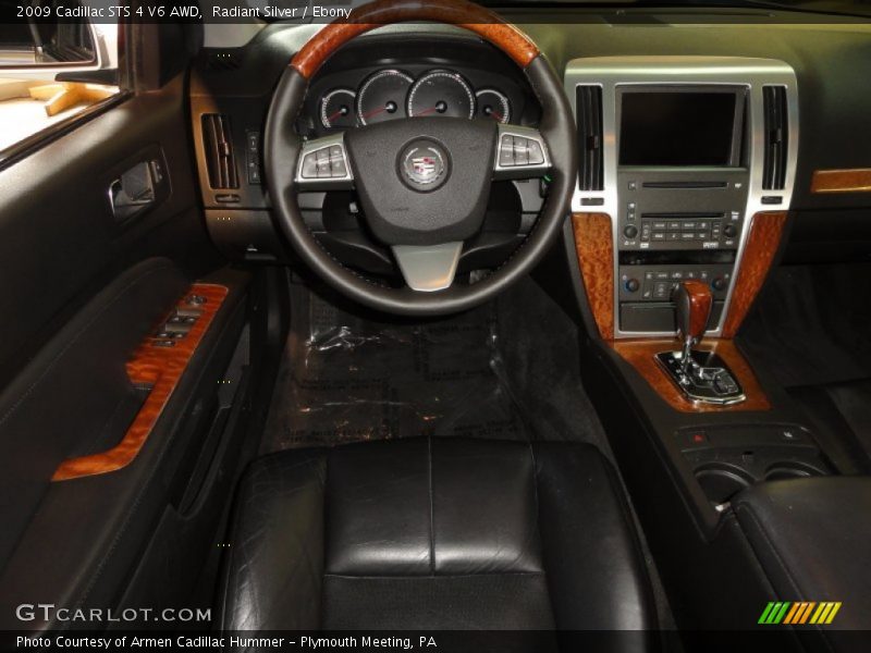 Radiant Silver / Ebony 2009 Cadillac STS 4 V6 AWD