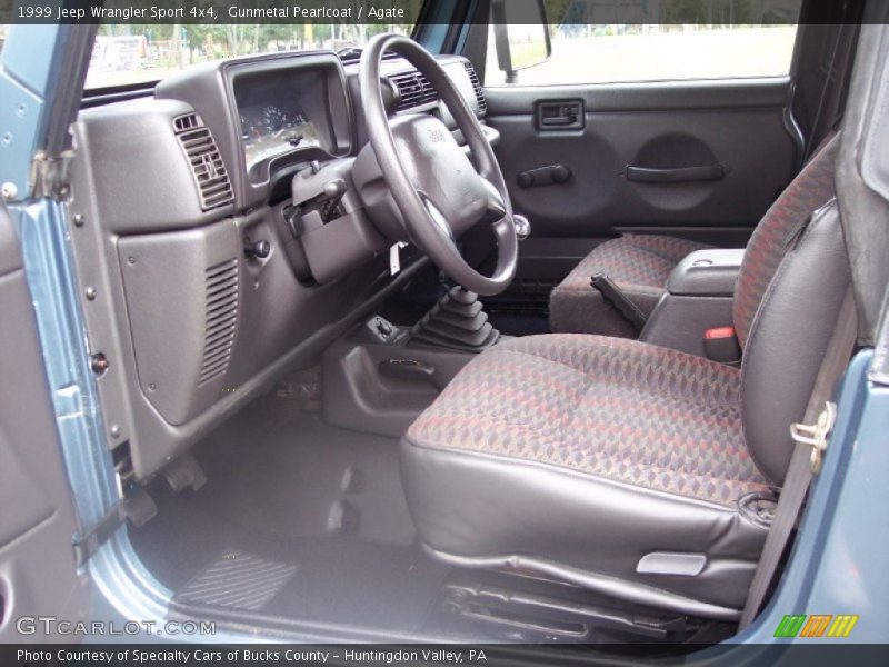 Gunmetal Pearlcoat / Agate 1999 Jeep Wrangler Sport 4x4