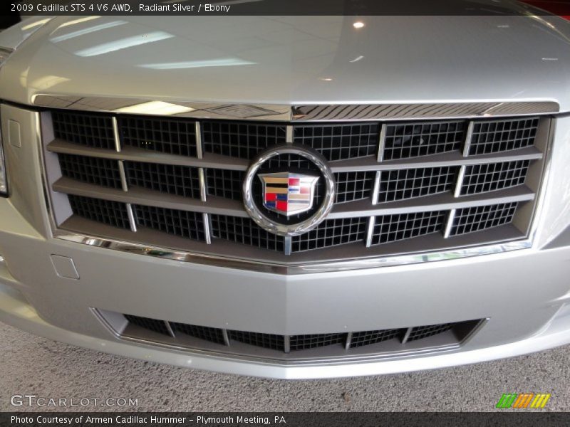 Radiant Silver / Ebony 2009 Cadillac STS 4 V6 AWD