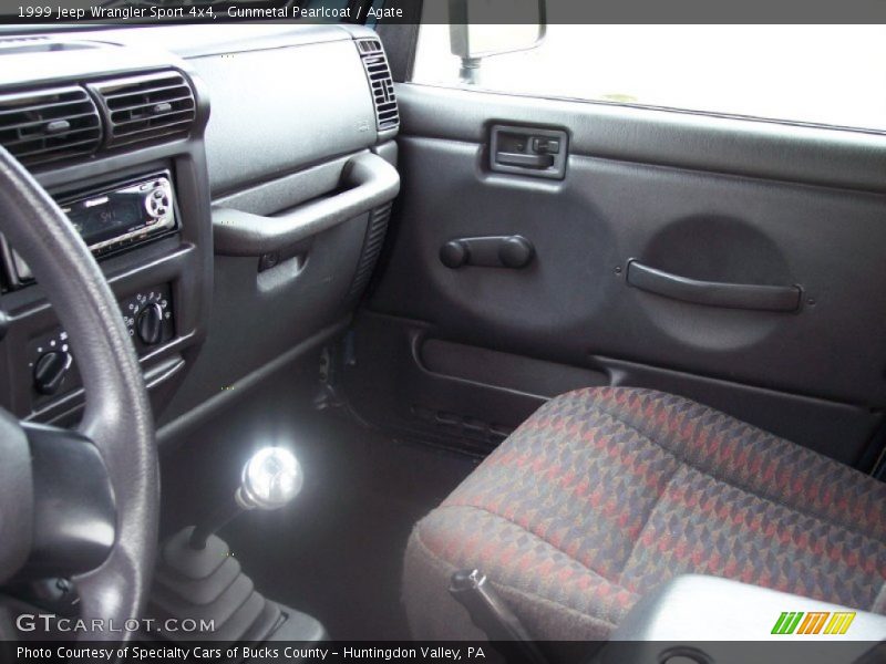 Gunmetal Pearlcoat / Agate 1999 Jeep Wrangler Sport 4x4