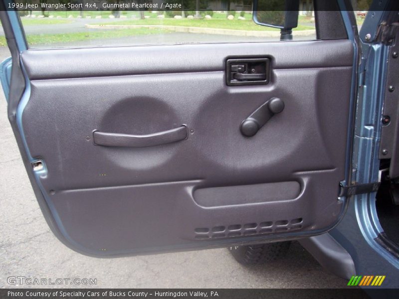 Gunmetal Pearlcoat / Agate 1999 Jeep Wrangler Sport 4x4