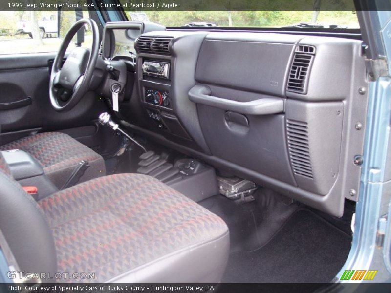 Gunmetal Pearlcoat / Agate 1999 Jeep Wrangler Sport 4x4