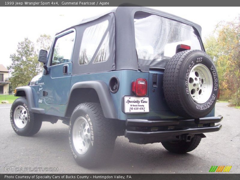 Gunmetal Pearlcoat / Agate 1999 Jeep Wrangler Sport 4x4
