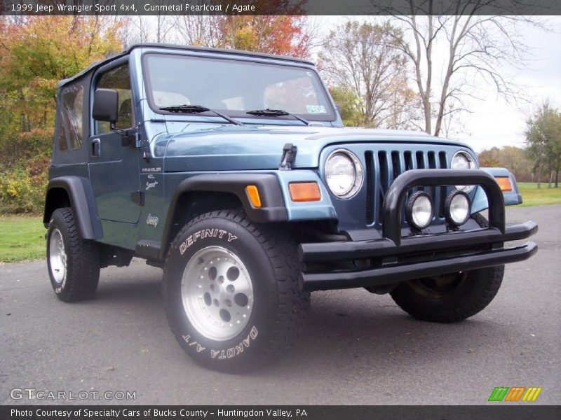 Gunmetal Pearlcoat / Agate 1999 Jeep Wrangler Sport 4x4