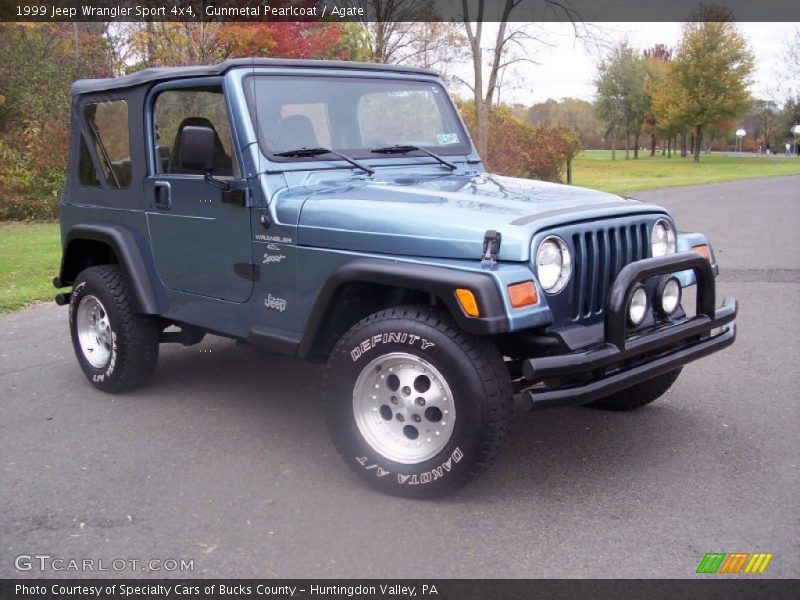 Gunmetal Pearlcoat / Agate 1999 Jeep Wrangler Sport 4x4