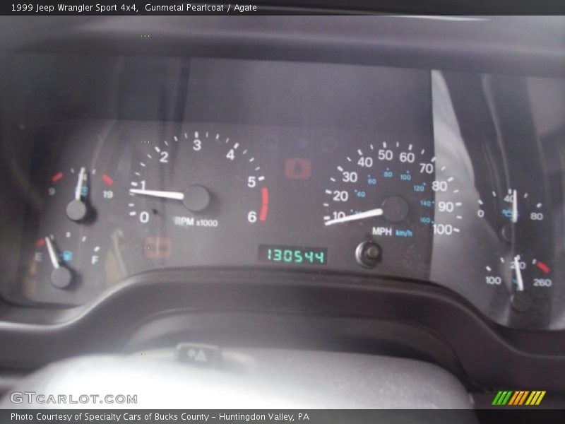 Gunmetal Pearlcoat / Agate 1999 Jeep Wrangler Sport 4x4