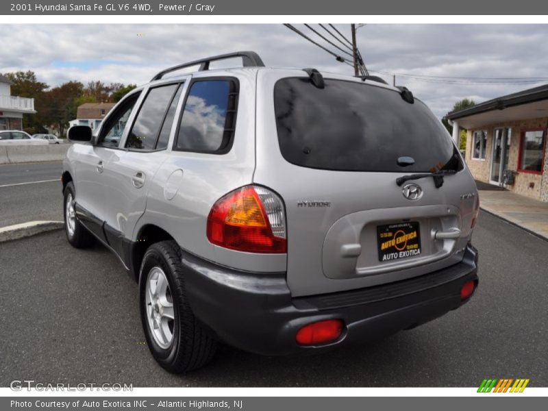 Pewter / Gray 2001 Hyundai Santa Fe GL V6 4WD