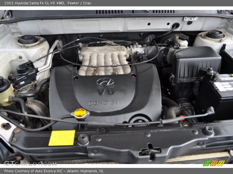  2001 Santa Fe GL V6 4WD Engine - 2.7 Liter DOHC 24-Valve V6
