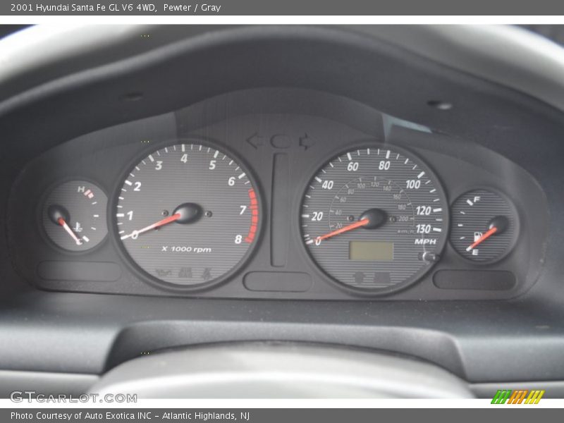  2001 Santa Fe GL V6 4WD GL V6 4WD Gauges