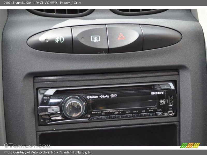 Pewter / Gray 2001 Hyundai Santa Fe GL V6 4WD