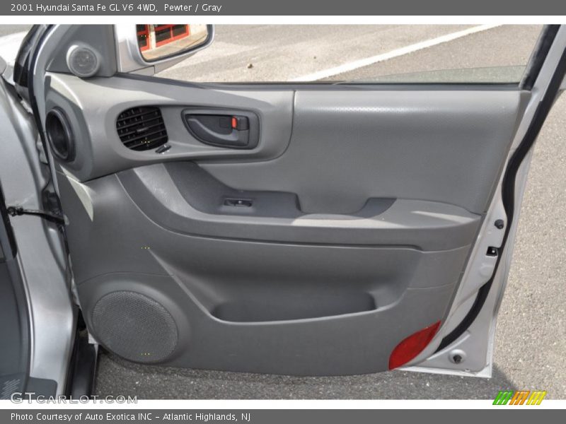Pewter / Gray 2001 Hyundai Santa Fe GL V6 4WD