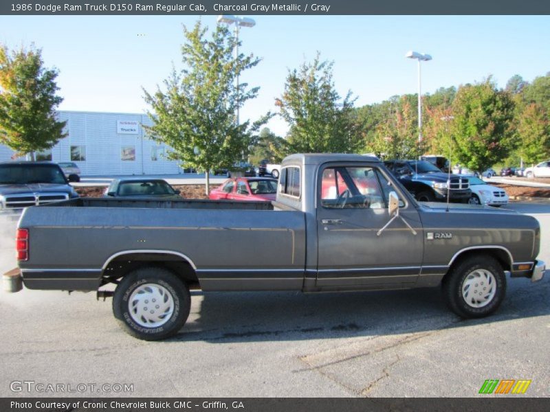  1986 Ram Truck D150 Ram Regular Cab Charcoal Gray Metallic